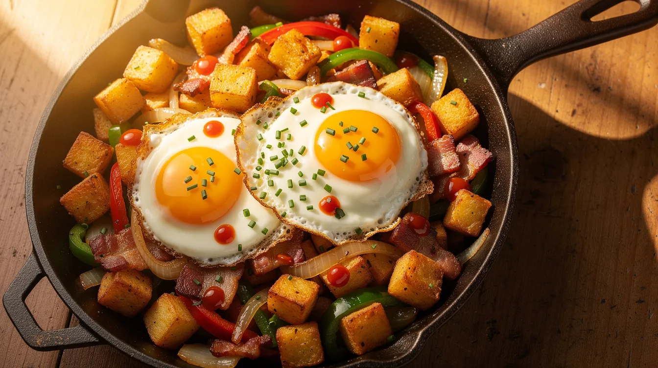 One Pan One Pan Breakfast Potato Hash - Breakfast recipe (25 min)