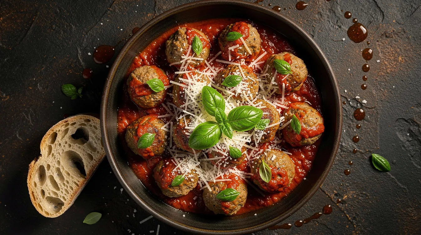 One Pan Turkey Veggie Meatballs - Dinner recipe (30 min)
